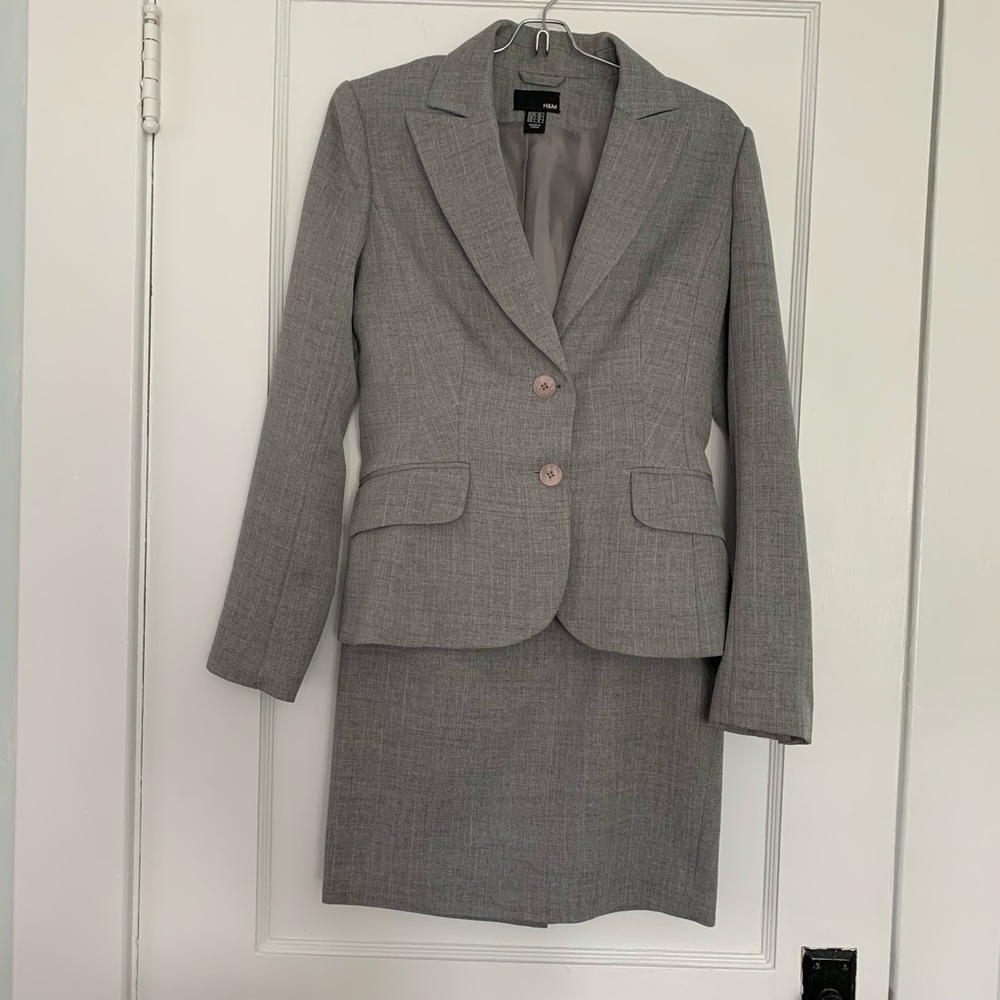 H&M skirt suit